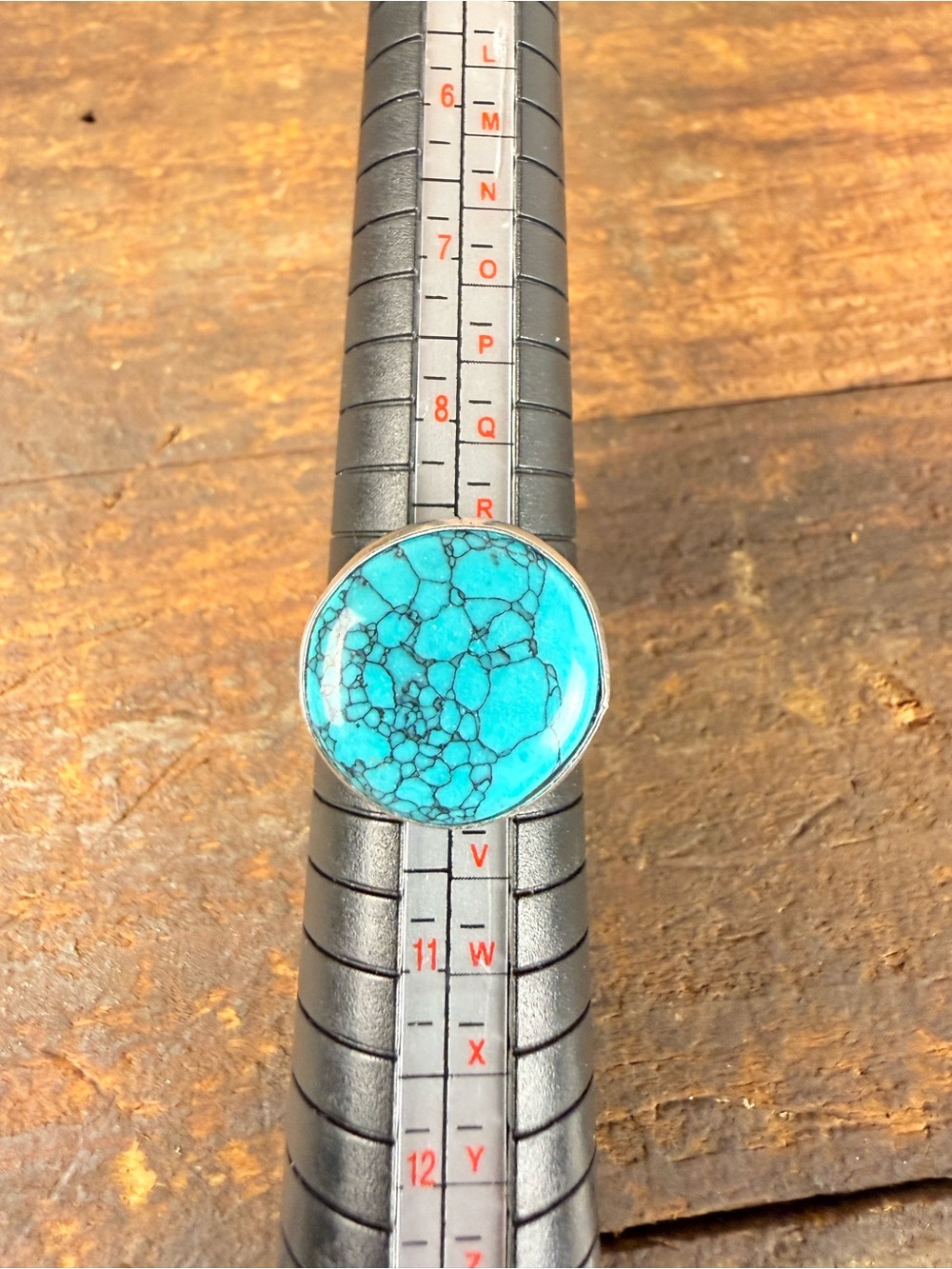 Blue Turquoise Stone handmade, 925 silver Ring - Women Jewelry
